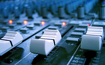 Colorfield Media mobile main page image 3 sound mixer